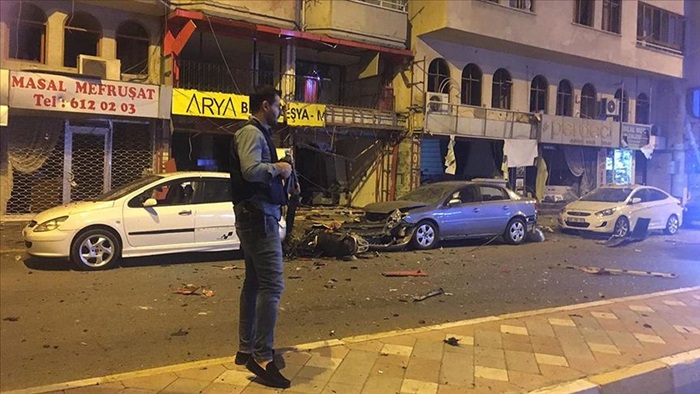 Hatay'da patlama meydana geldi