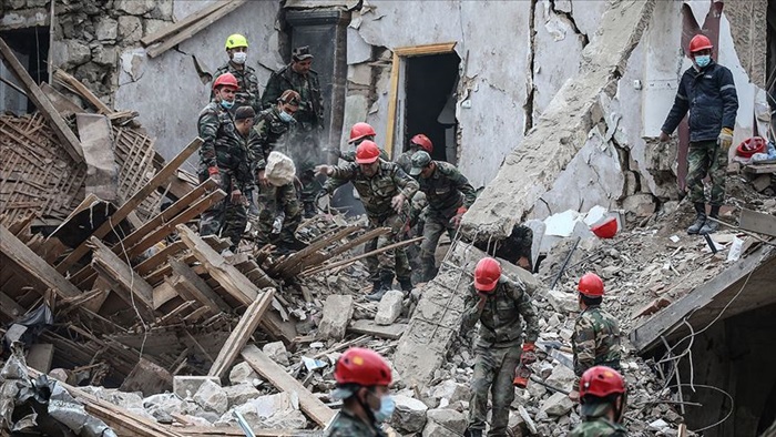 Ermenistan'ın füze saldırısında biri çocuk 4 Azerbaycanlı sivil daha yaşamını yitirdi