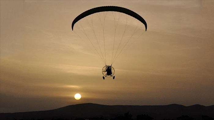 Sınır güvenliğine 'paramotor' tehdidi