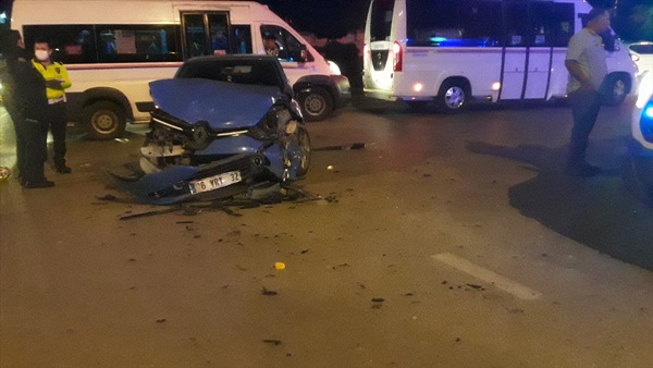 Adana'da trafik kazası: 6 yaralı