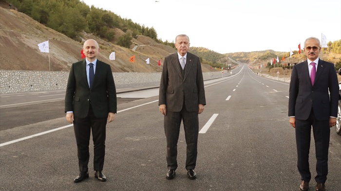 Cumhurbaşkanı Erdoğan, Kahramanmaraş-Göksun Yolu Açılış Töreni'nde konuştu: