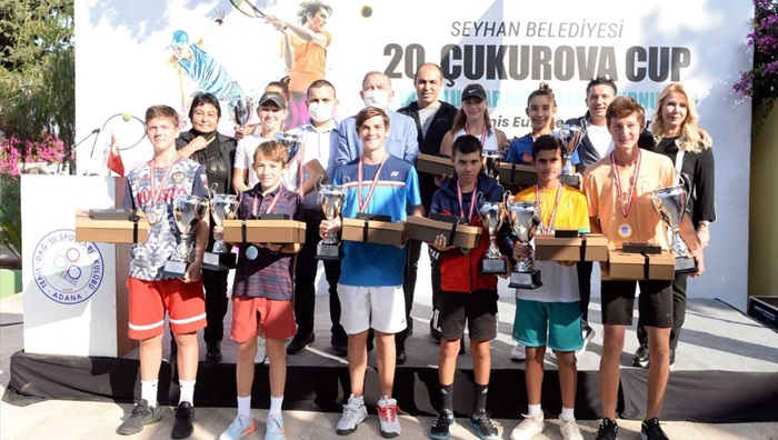 20. Çukurova Cup 14 Yaş Uluslararası Tenis Turnuvası, Adana'da tamamlandı