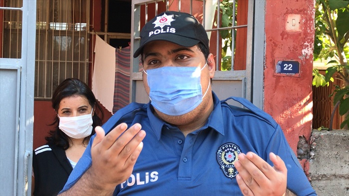 Adana'da engelli gencin "polis olma" hayali gerçekleştirildi