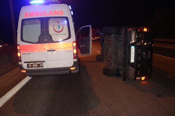 Adana'da trafik kazası: 2 yaralı