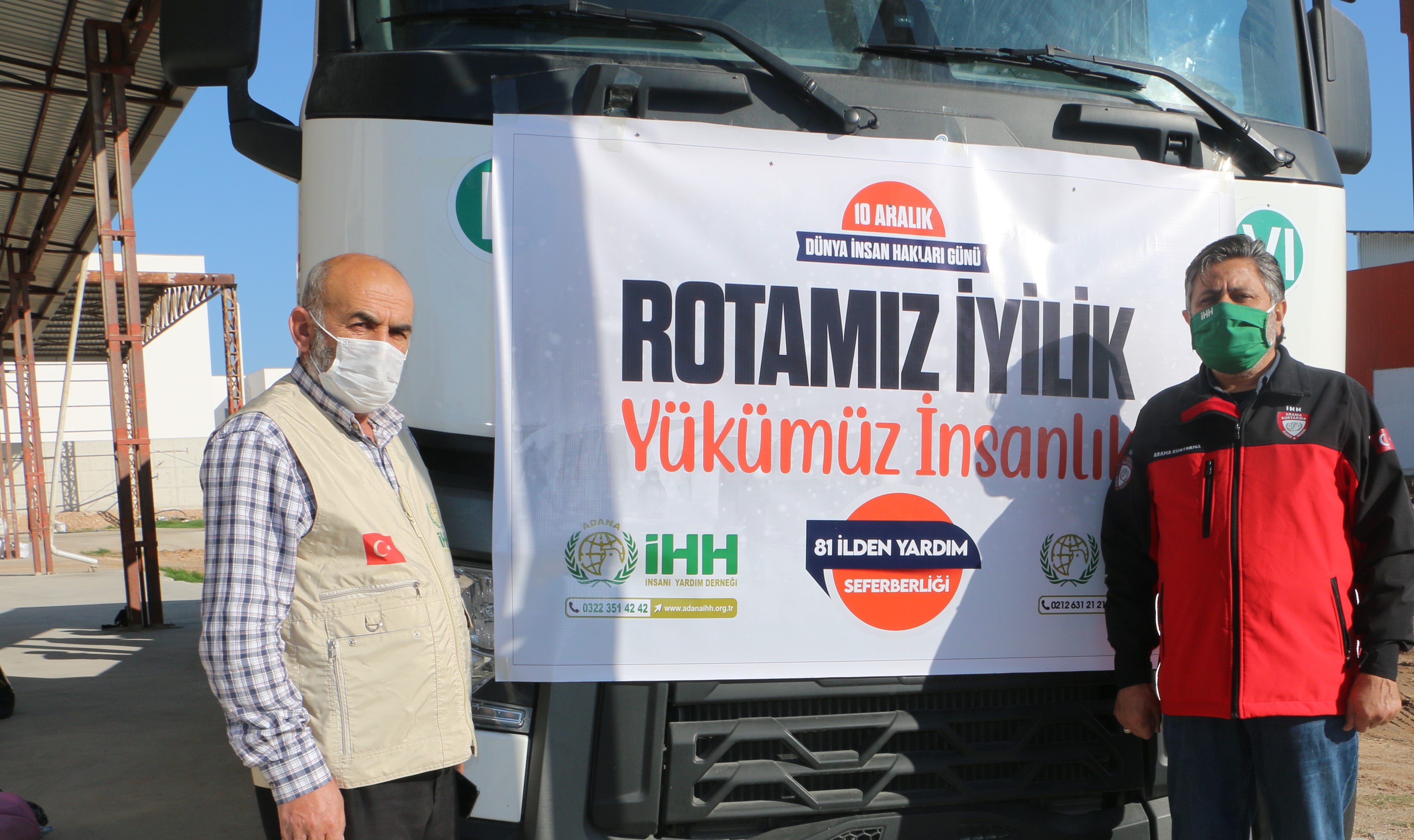 Adana iHH Başkanı Eraslan: “Rotamız İyilik, Yükümüz İnsanlık”