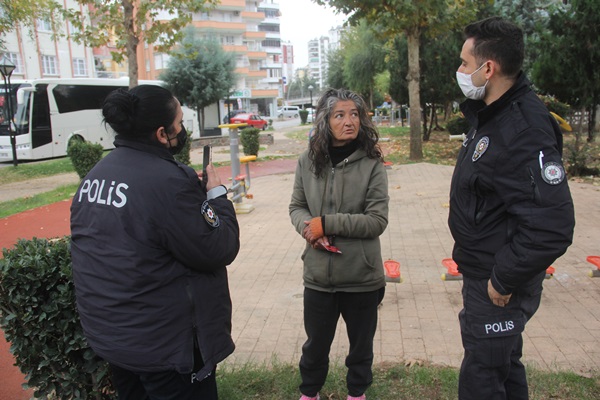 Parka geldi "kısıtlamadan haberim yok" dedi  