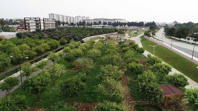 Portakal Çiçeği Parkı’nın yapımı tamamlandı  