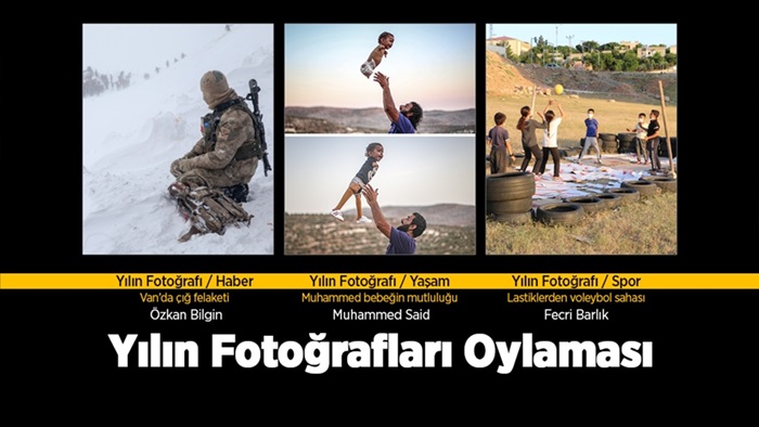 AA'nın geleneksel 'Yılın Fotoğrafları' oylaması sonuçlandı