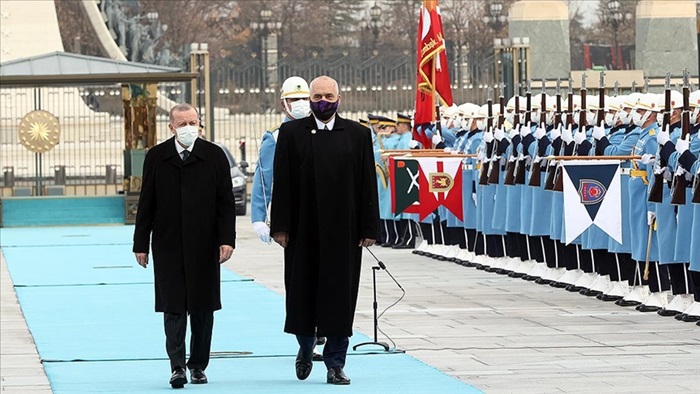 Arnavutluk Başbakanı Rama Ankara'da