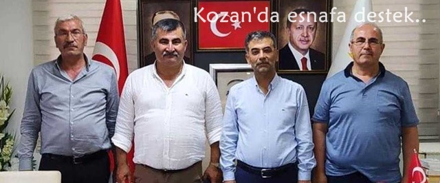 Kozan'da Cumhur İttifakı'ndan esnafa destek talebi