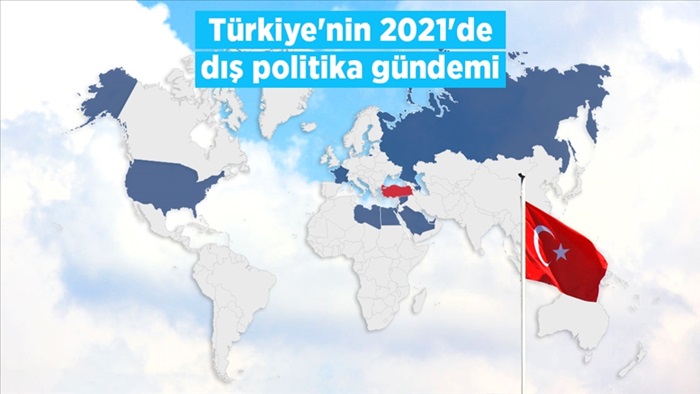 Türkiye'nin 2021'de çok taraflı ve hareketli bir dış politika gündemi olacak