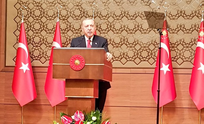 Cumhurbaşkanı Erdoğan: "Sizleri, Türkiye'nin ve kültürümüzün doğal birer elçisi görüyoruz"