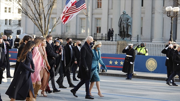 ABD Başkanı Biden Beyaz Saray'da