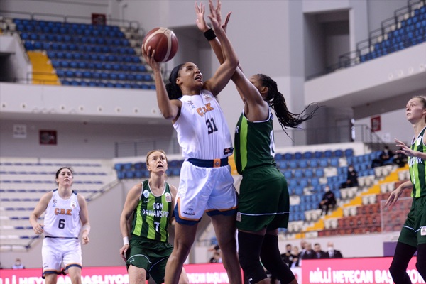 Galatasaray: 73 - ÇBK Mersin Yenişehir Belediyespor: 52