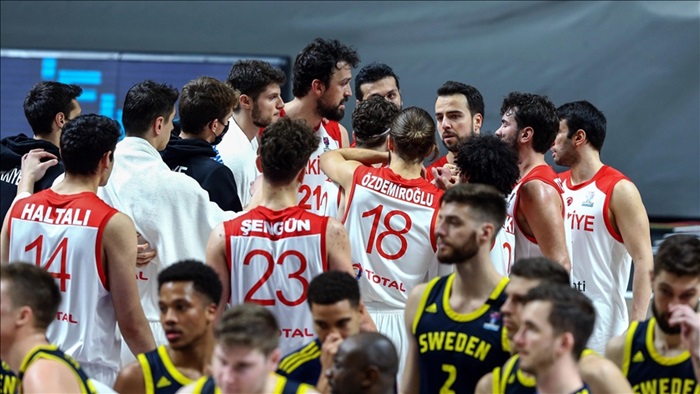 A Milli Erkek Basketbol Takımı, Hırvatistan'ı 65-57 yendi.