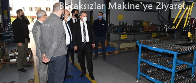 Vali Elban’dan Bacaksızlar Makine’ye Ziyaret