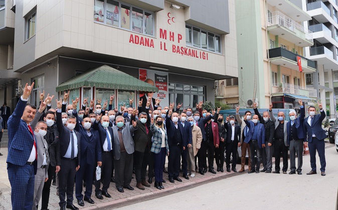 MHP Adana’dan Kurultay mesajı: “Liderimiz Devlet Bahçeli’nin emrindeyiz!”