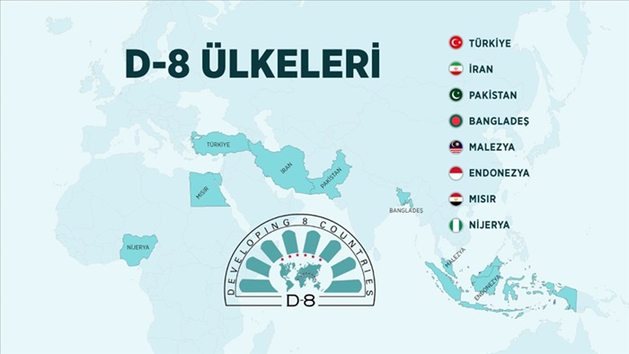 "2020-2030 D-8 On Yıllık Yol Haritası" kabul edildi