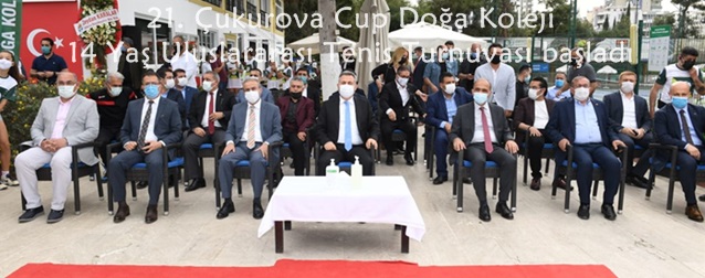 21. Çukurova Cup Doğa Koleji 14 Yaş Uluslararası Tenis Turnuvası başladı