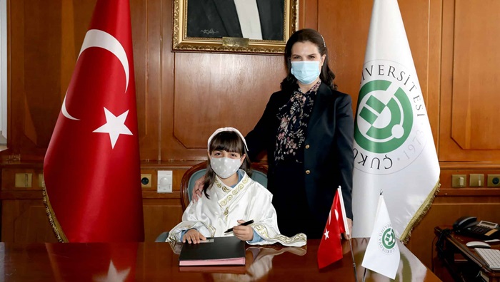 Rektör Prof. Dr. Meryem Tuncel, 23 Nisan’da Koltuğunu Çocuklara Devretti