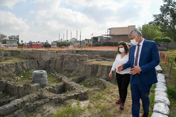 Büyükşehir Belediyesinden, Tepebağ Höyüğü'ndeki arkeolojik kazıya destek