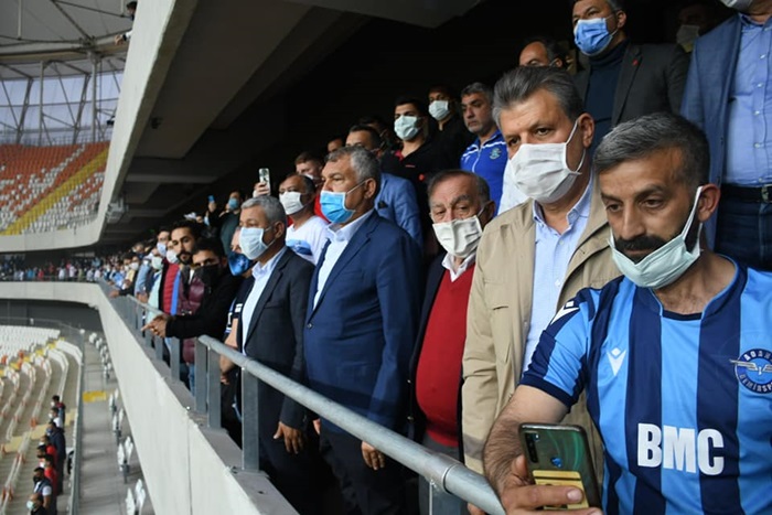 Adana Valiliğinden Adana Demirspor-Aydeniz Et Balıkesirspor maçı taraftar yoğunluğu açıklaması: