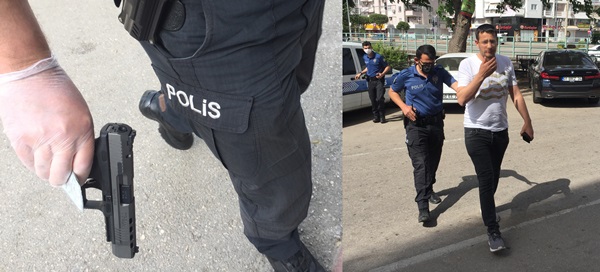 Komşusunu “yan baktı” diye bacağından vuran öğretmen polise teslim oldu 