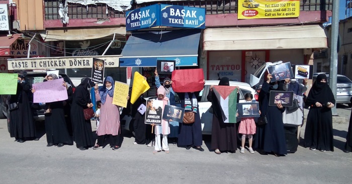 İncirlik'te İsrail protestosu