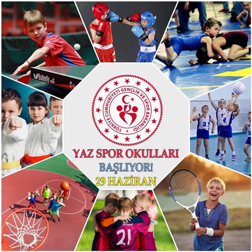 Yaz Spor Okulları 29 Haziranda Açılıyor