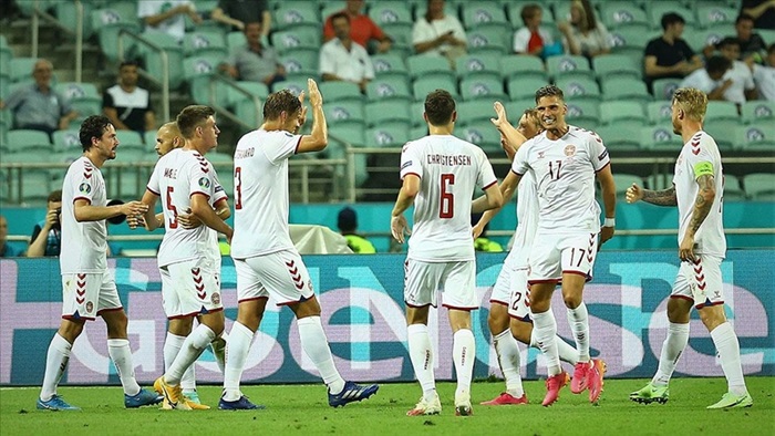 Danimarka EURO 2020'de yarı finale yükseldi