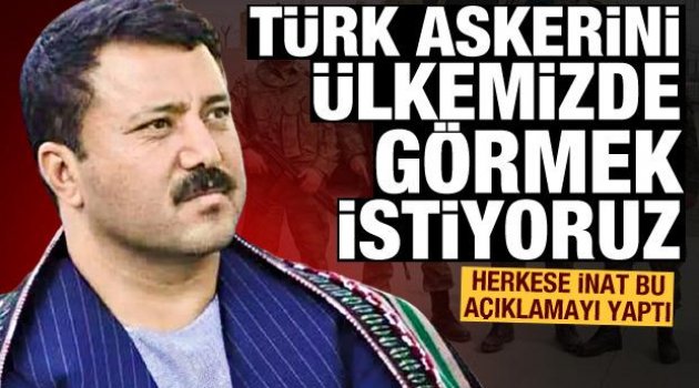 Afganistan: Türk bayrağını ve Türk askerini ülkemizde görmek istiyoruz