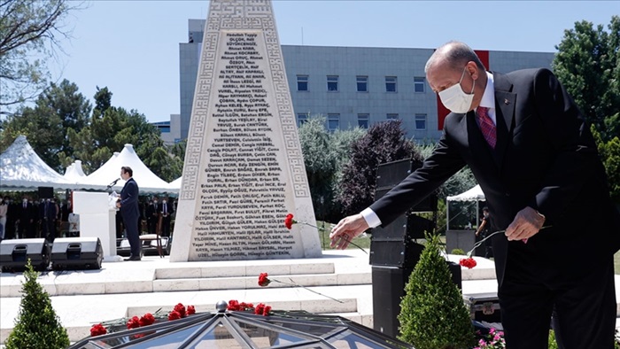 Cumhurbaşkanı Erdoğan: 15 Temmuz destanı hepimizin ortak gurur kaynağıdır