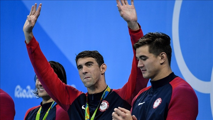 Yaz olimpiyatlarının 'kralı' Phelps