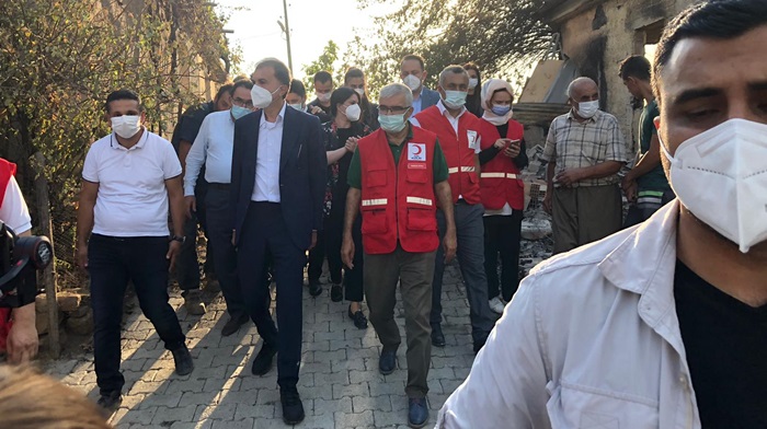 Ramazan Saygılı: Kızılay, merhamet elini bu kez yangın zedelere uzatıyor..