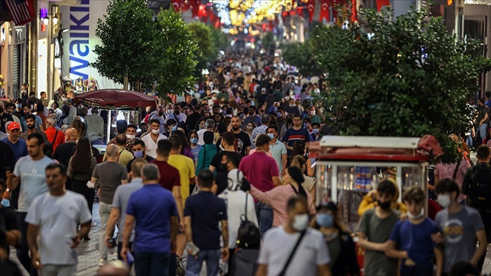 Haftalık 100 bin kişideki Kovid-19 vaka sayısı 77 ilde arttı, 4 ilde azaldı