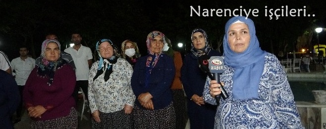 Narenciye işçileri, yevmiye fiyatlarına tepkili