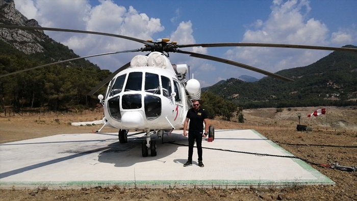 Yangın söndürme helikopteri pilotu Ozan Koyuncu, orman yangınlarında yaşadıkları zorlukları anlattı: