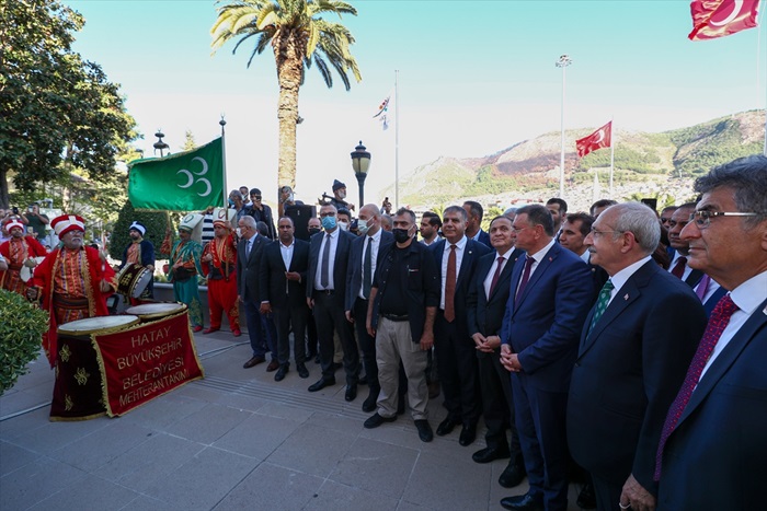 CHP Genel Başkanı Kılıçdaroğlu, Hatay'da ziyaretlerde bulundu