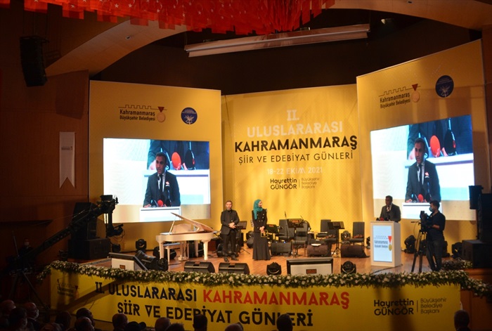 Kahramanmaraş 2. Uluslararası Şiir ve Edebiyat Günleri etkinlikleri tamamlandı