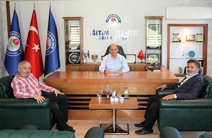 Mehmet Yürekli’ den Memur-Sen Adana Şube Başkanı Sezer’e ziyaret