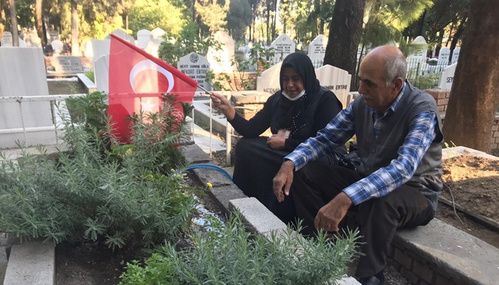 Türkkan ve Akşener şehit annesine "ya sabır" çektirdi