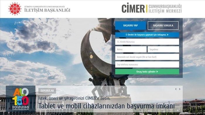 CİMER'den ülke yönetimine katılımı artıracak yeni uygulama