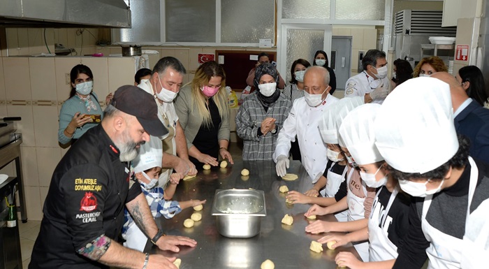 Şehit çocukları ünlü aşçılarla buluştu