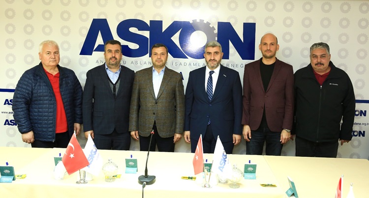 Başkan Kocaispir’den ASKON’a Ziyaret