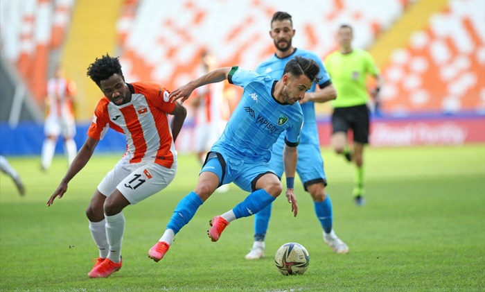 Kocaelispor, deplasmanda Adanaspor'u 2-1 yendi..