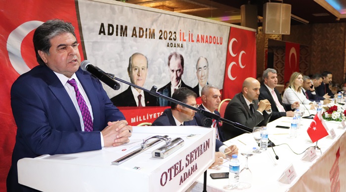 MHP Adana İl Başkanı Avcı: “Adana yeniden tarih yazmaya hazırlanıyor.."