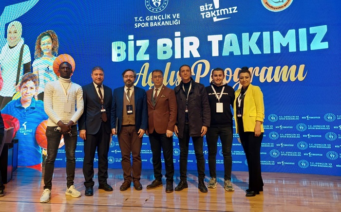 Bakan Kasapoğlu, "Biz Bir Takımız" projesinin programına katıldı..