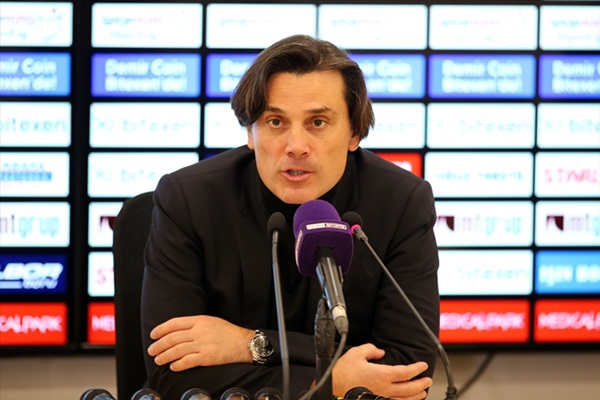 Montella: "Ancak oyunun bazı bölümlerinde bize ceza kesildi."