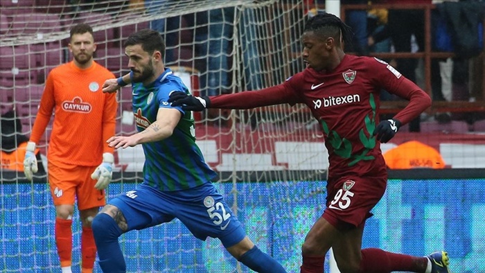 Atakaş Hatayspor, Çaykur Rizespor'la berabere kaldı