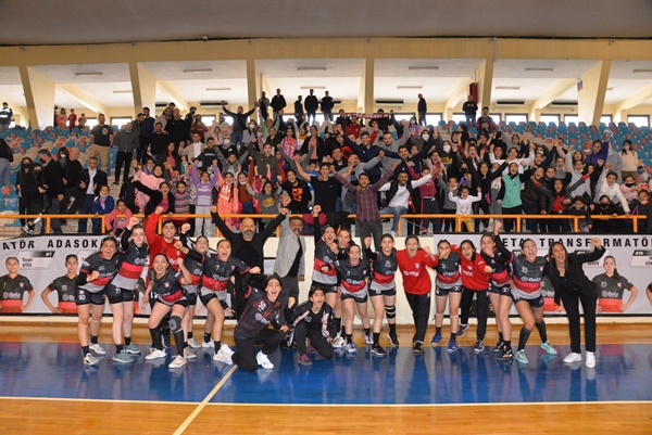 Kadınlar Hentbol 1. Ligi: Adasokağı Spor Kulübü: 28 - Mersin BŞB Spor Kulübü: 18